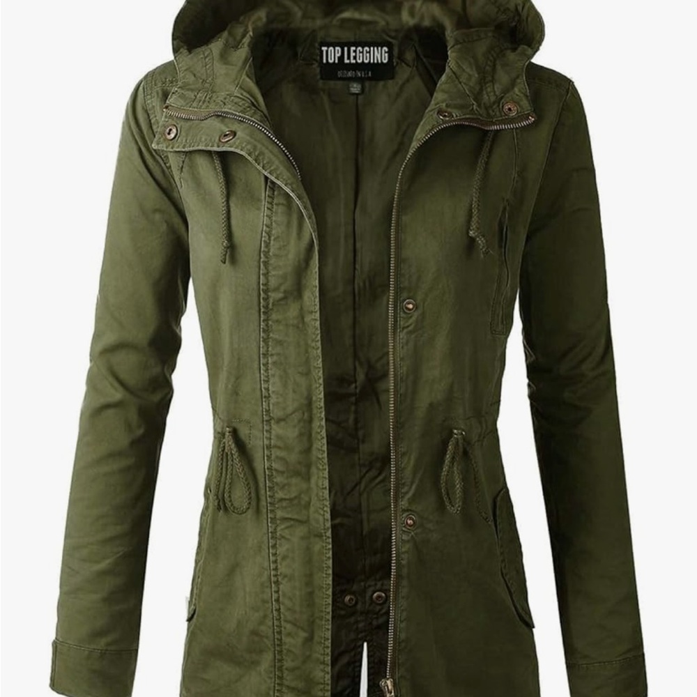 Women's Green Utility Jacket